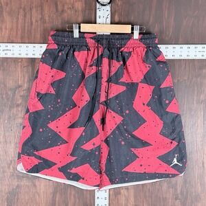 Nike Air Jordan Jumpman Poolside Shorts 9" Red Black Bred CJ4701-687 Men's XL